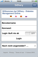 Login-Seite