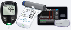 Meters, pumps, scales, pedometers